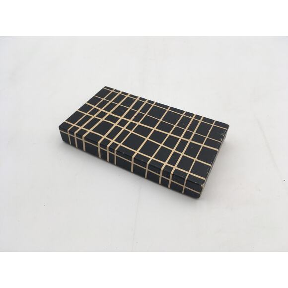 NIB Deadstock Vintage Bohemian Crystal Cut Salt Cellars and Spoons Set of 6 - Picture 5 of 7